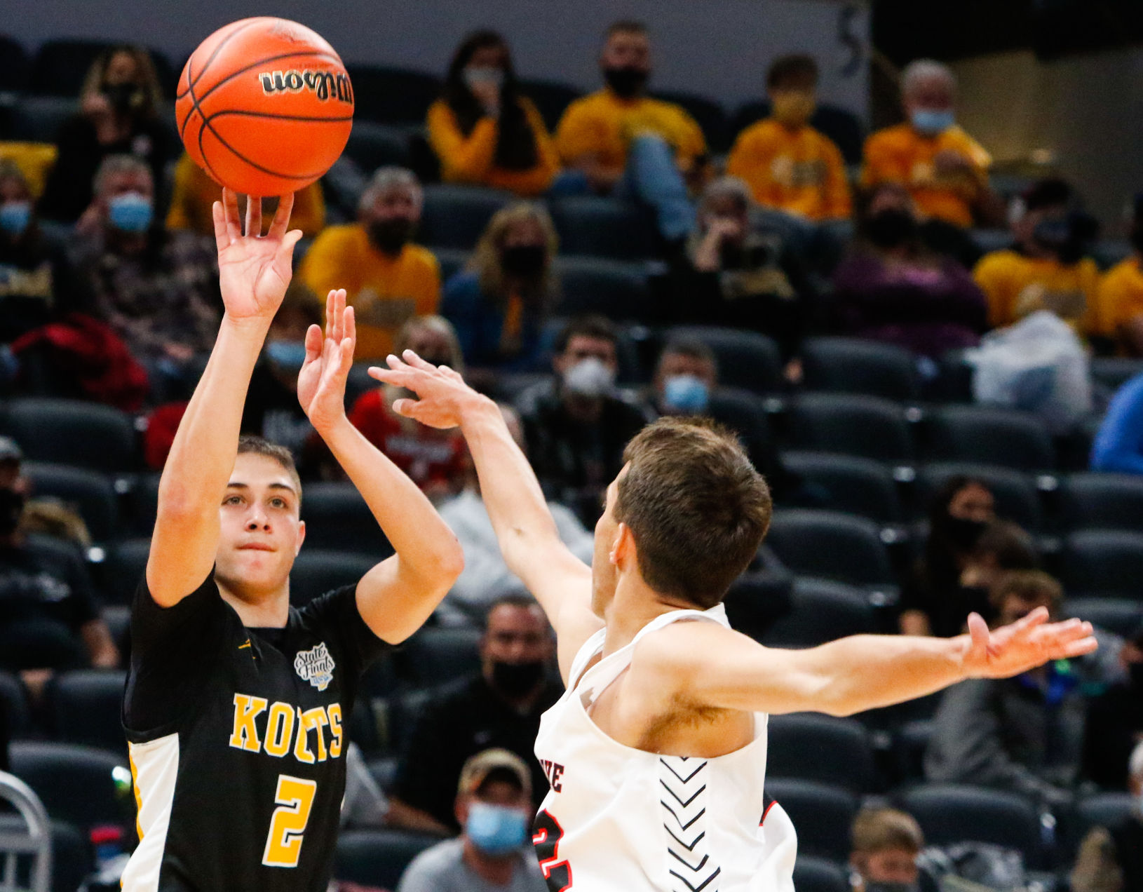 Class A boys basketball state final: Kouts vs. Barr-Reeve
